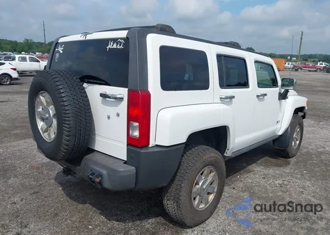 2008 Hummer H3 Suv из США, поврежденный, VIN 5GTEN13E688202822